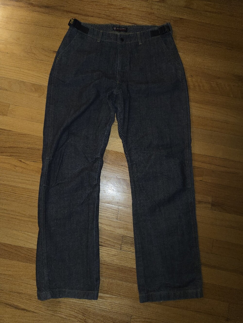 Vintage Polo Ralph Lauren Jeans Co. RL 67 Mens Denim Side Tab Chino Pants 34x32